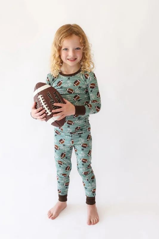 Touchdown Blitz Two Piece Pajama Set Best pajama sets for teens