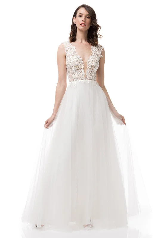 EMW9121 Glitter Wedding Dress