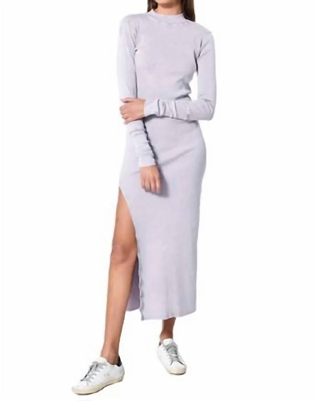 Portia Midi Dress in Mineral Thistle Best value midi dresses