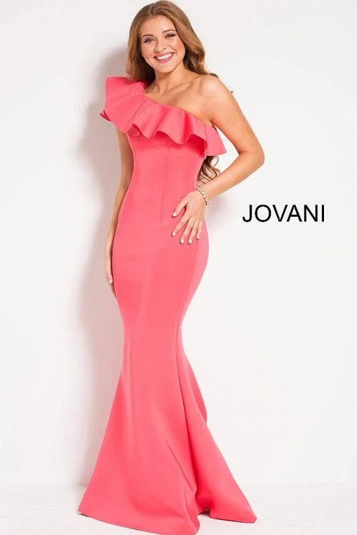 Jovani 51274 Long Formal One Shoulder Prom Dress Best maxi dresses for summer vacation