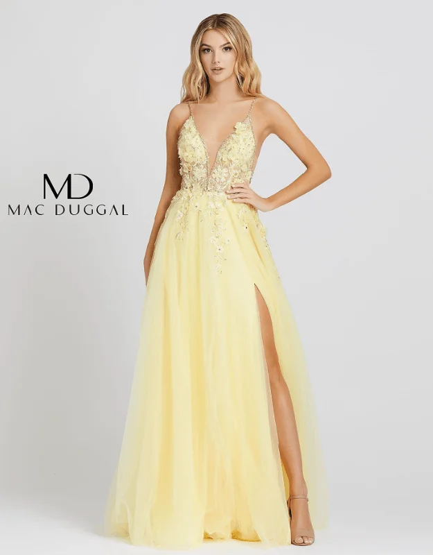 Mac Duggal 11125 Long Prom Dress Sleeveless maxi dresses