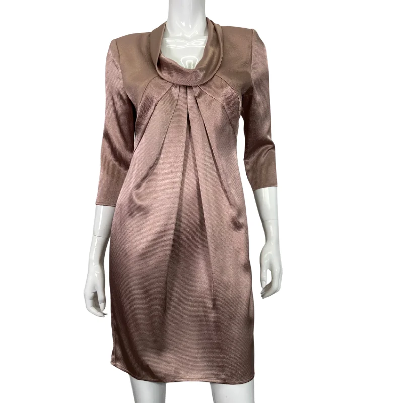 ABS by Allen Schwartz Luxurious Bronze dress Elegant evening unclassified dresses