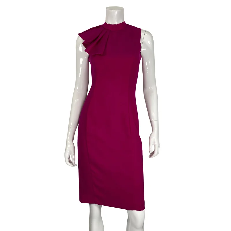 Badgley Mischka Fuchsia Dress Backless unclassified dresses