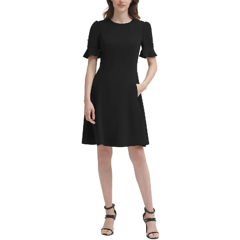 DKNY Womens  Fit & Flare Dress Long unclassified dresses