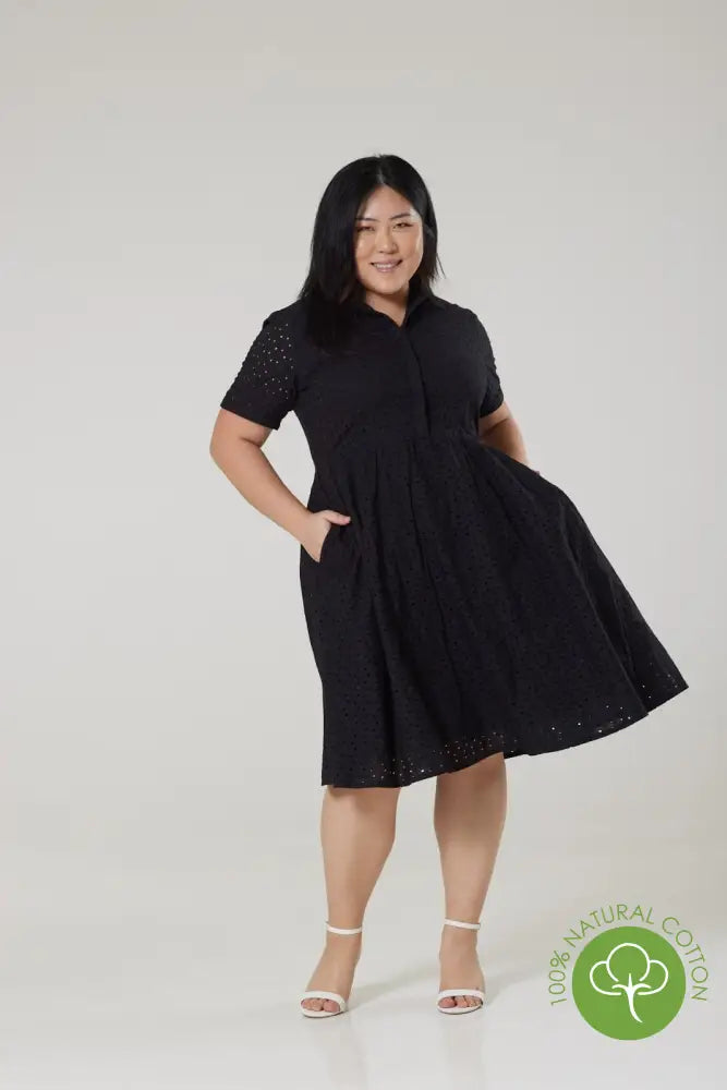 Harlow Black Dress Comfortable unclassified dresses