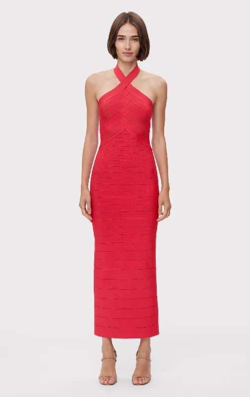 ICON BANDAGE HALTER GOWN Discounted unclassified dresses