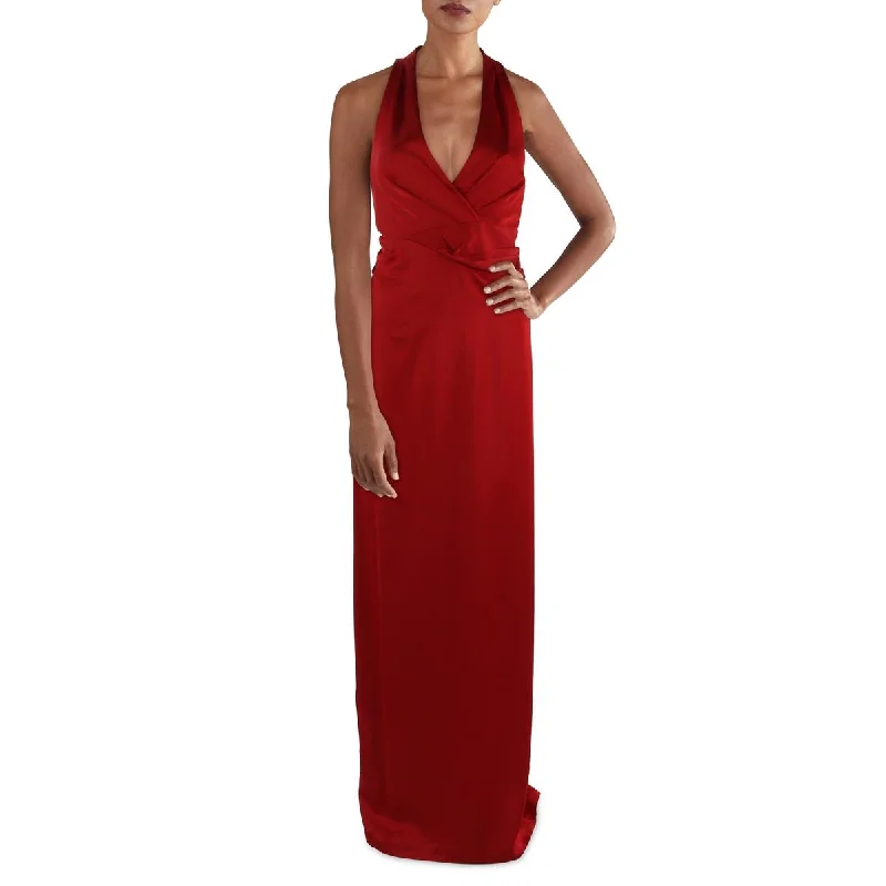 Lauren Ralph Lauren Womens Satin Sleeveless Evening Dress Sexy unclassified dresses