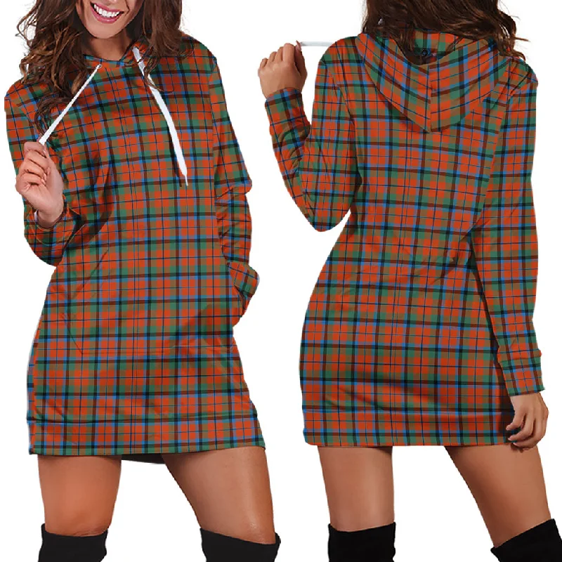 MacNaughton Ancient Tartan Hoodie Dress Knitted unclassified dresses