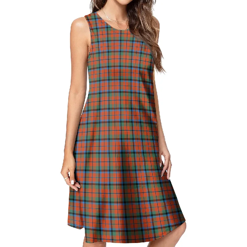 MacNaughton Ancient Tartan Womens Casual Dresses Stylish unclassified dresses