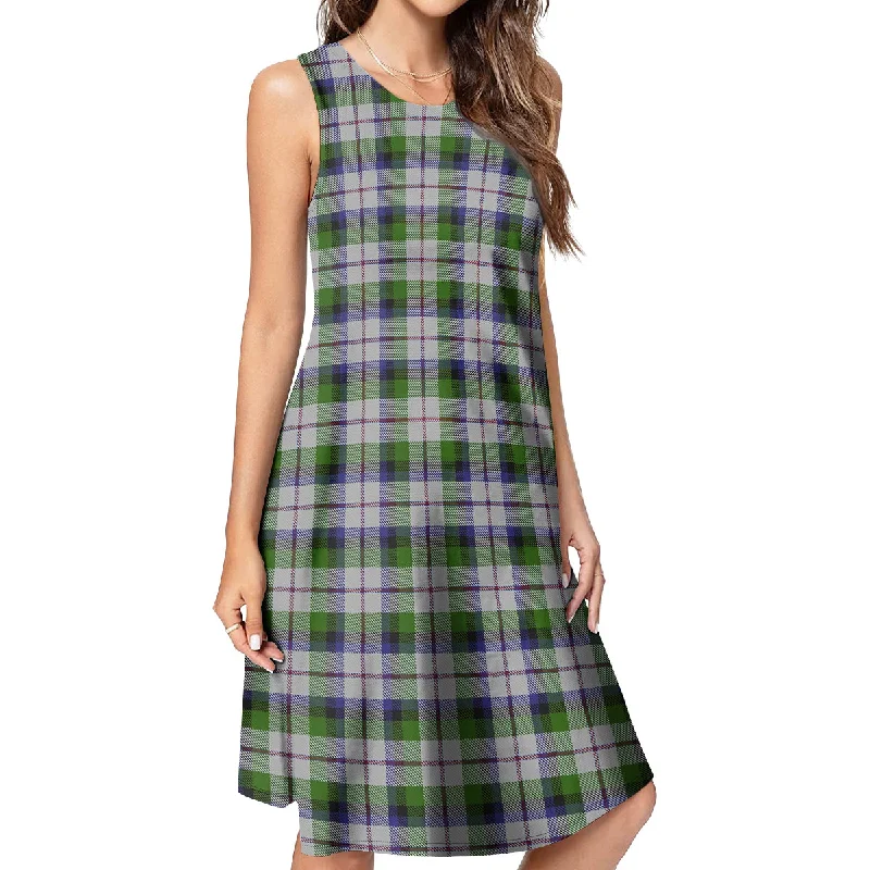 MacNaughton Dress Tartan Womens Casual Dresses Chiffon unclassified dresses