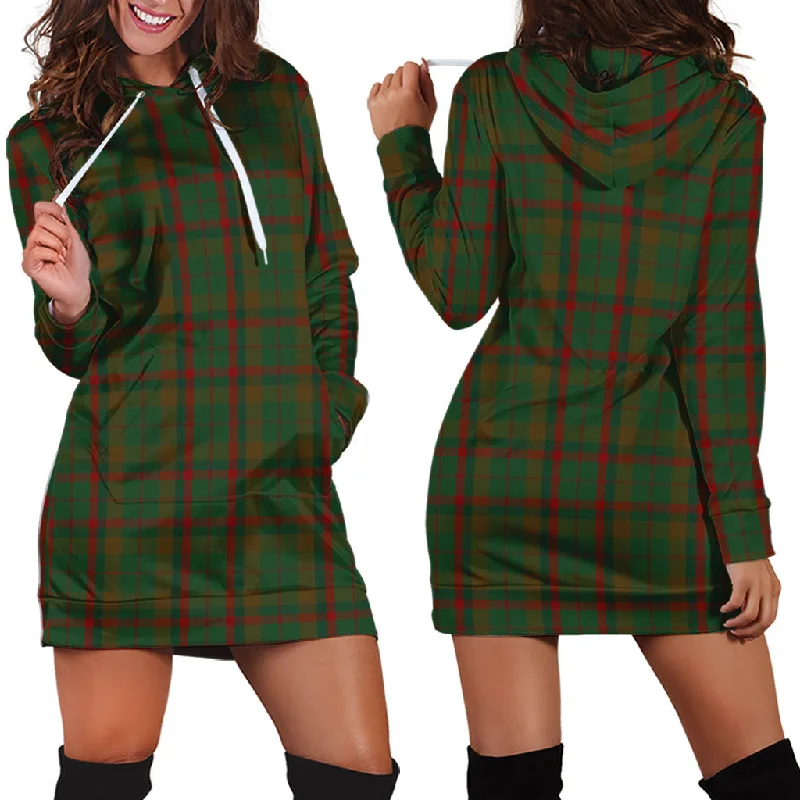 Macnaughton Hunting Tartan Hoodie Dress Floral unclassified dresses