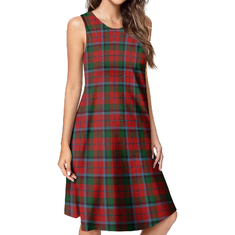 MacNaughton (McNaughton) Tartan Womens Casual Dresses Cotton unclassified dresses