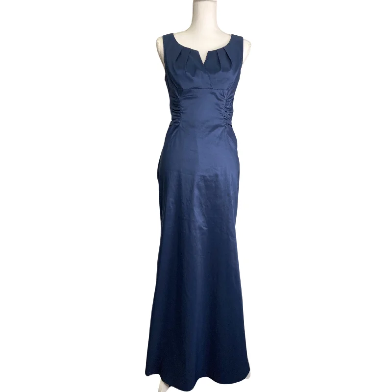 Adrianna Papell Navy Evening Gown Casual chic unclassified dresses