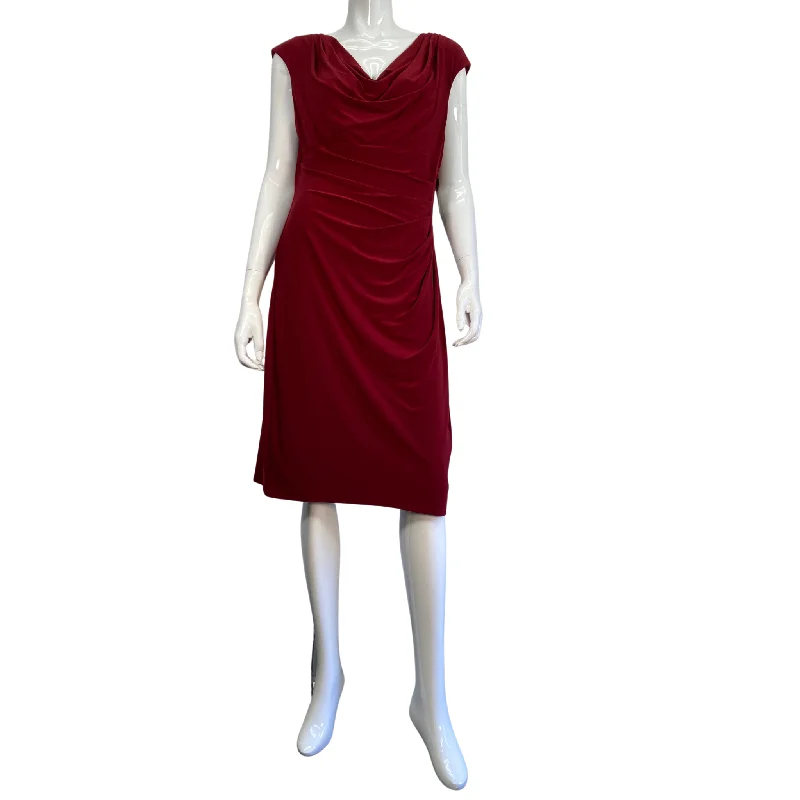 Ralph Lauren Burgundy Dress Trendy new unclassified dresses