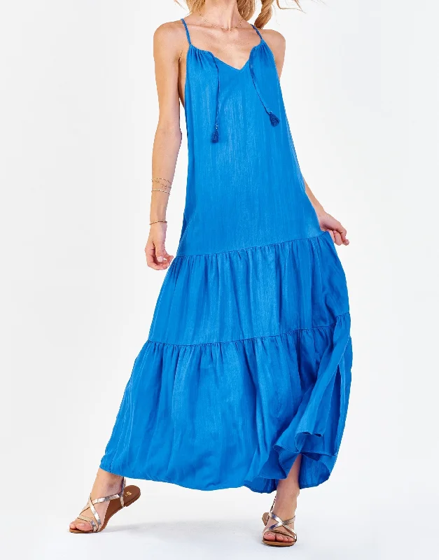 RYO STRAP HALTER DRESS SWEET COBALT Unique unclassified dresses