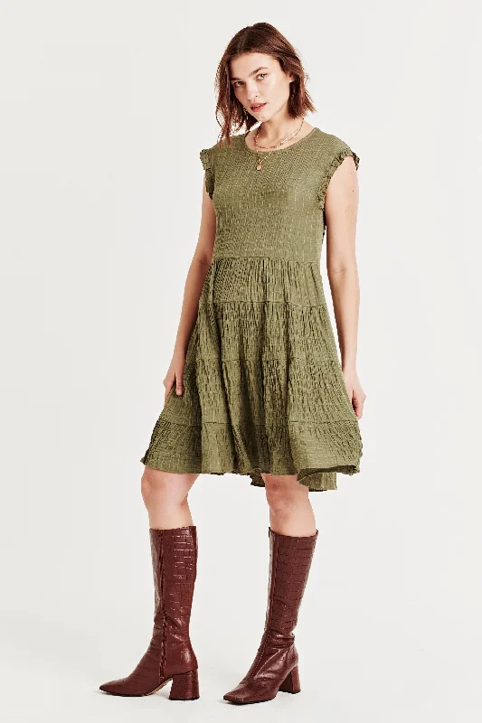 SADIE SLEEVELESS DRESS SAGE LEAF Club unclassified dresses