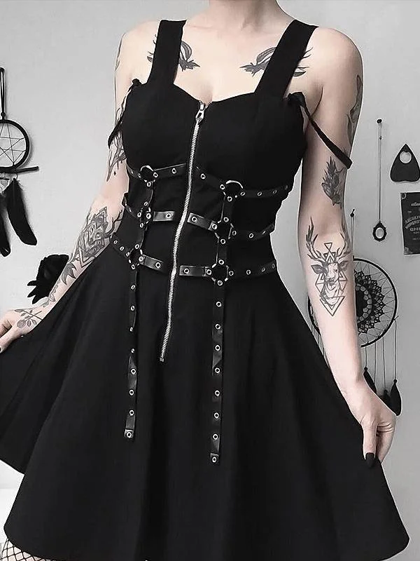 Halloween Steampunk A-line Dress Preppy unclassified dresses