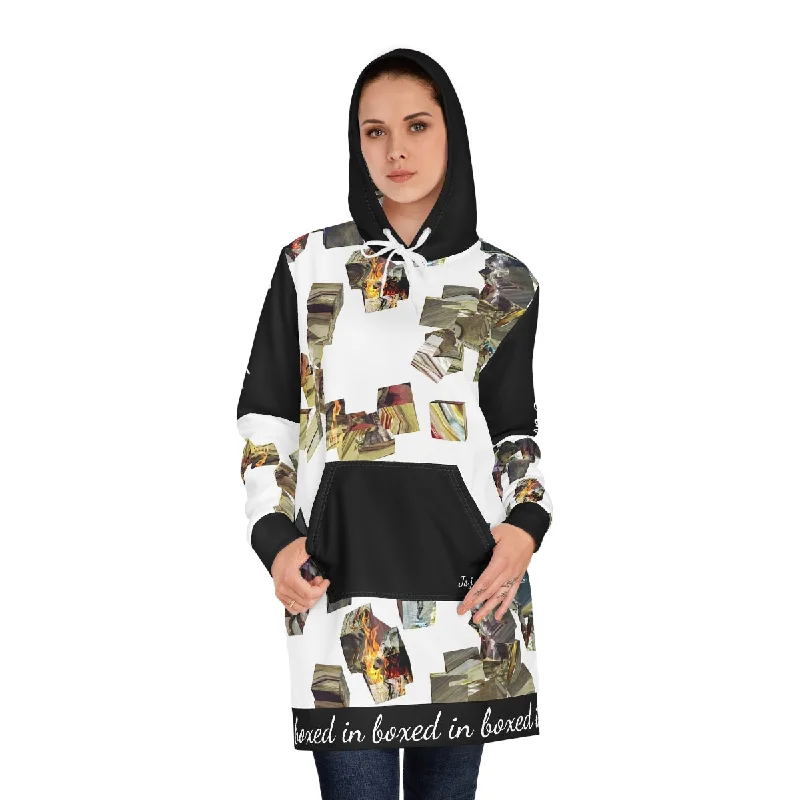 Women's Hoodie Dress (AOP) BOXED IN High-end unclassified dresses