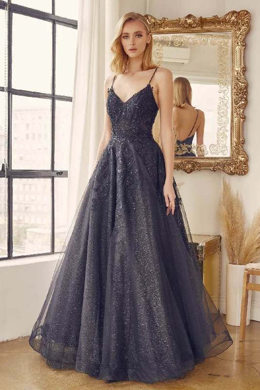 **Allure Bridals: Embroidered Lace Ball Gown for Timeless Elegance** Sleeveless Lace Dress