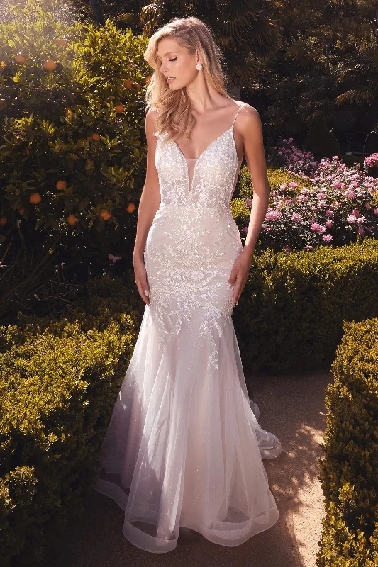 Cinderella Divine A1039W: Enchanting Lace Mermaid Gown for Unforgettable Moments Sexy Lace Gown