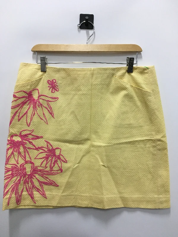 Skirt Mini & Short By Lilly Pulitzer  Size: 10 Front Pocket Mini Skirt