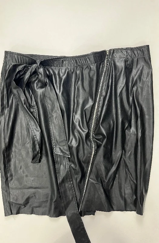 Skirt Mini & Short By Rachel Roy  Size: 24 Soft Leather Skirt