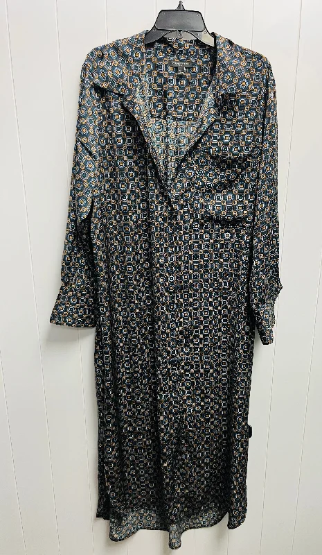 Dress Casual Maxi By Banana Republic In Blue, Size: Xl Formal Maxi Outfit