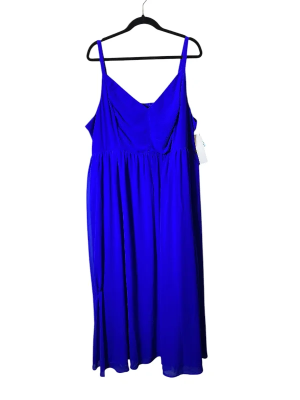 Dress Casual Maxi By Torrid In Blue, Size: 4x High-Waisted Maxi Skirt