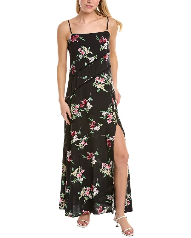 Lovestitch Floral Maxi Dress Tulle Layered Maxi